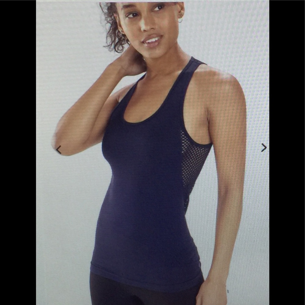 NWT Fabletics Seamless Openwork Tank